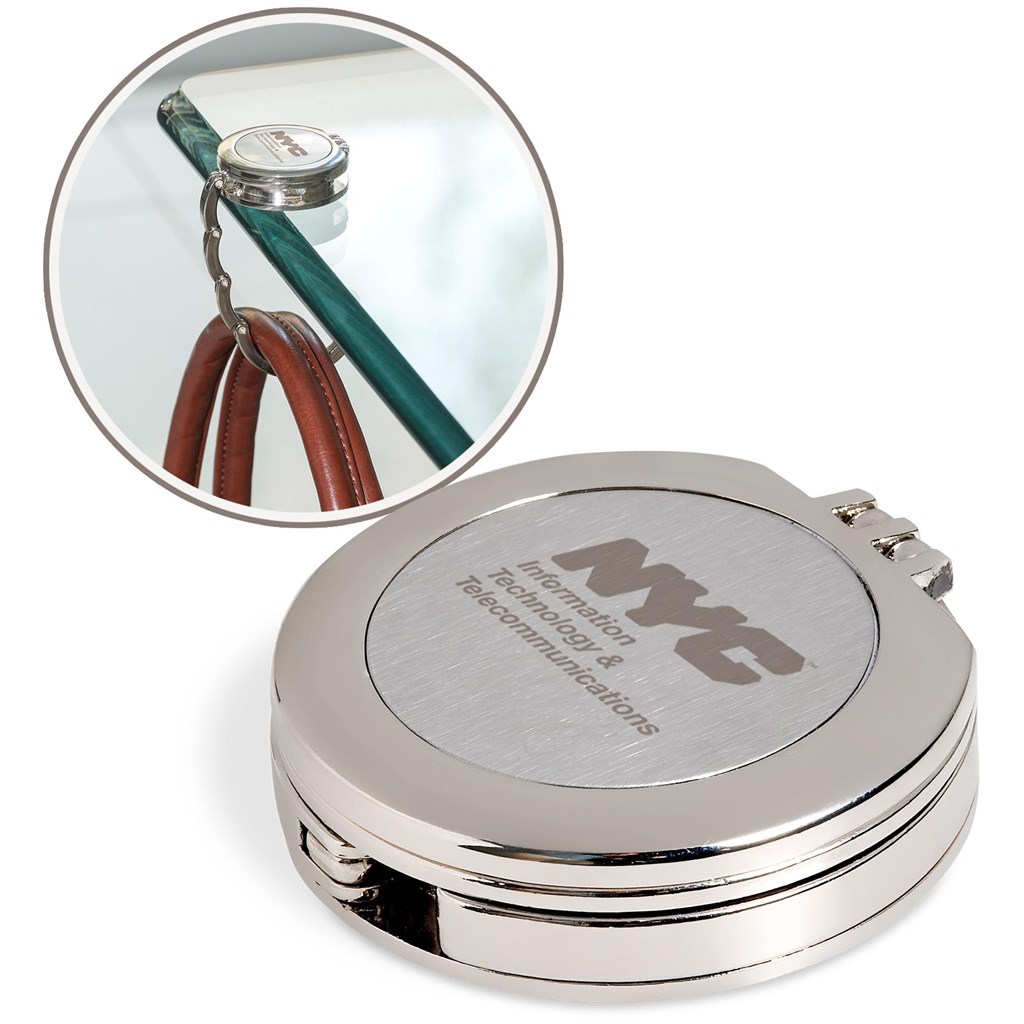 Burnt Orange Deity Bag Holder & Mirror