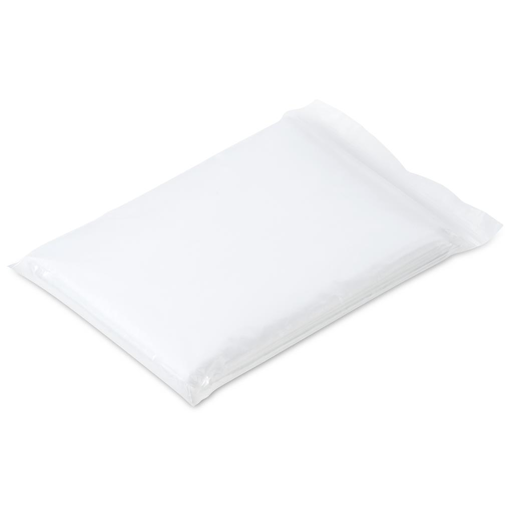 Burnt Orange Downpour Emergency Rain Poncho