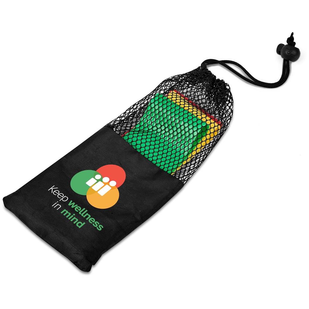 Burnt Orange Workout Resistance Bands - Set Of 3