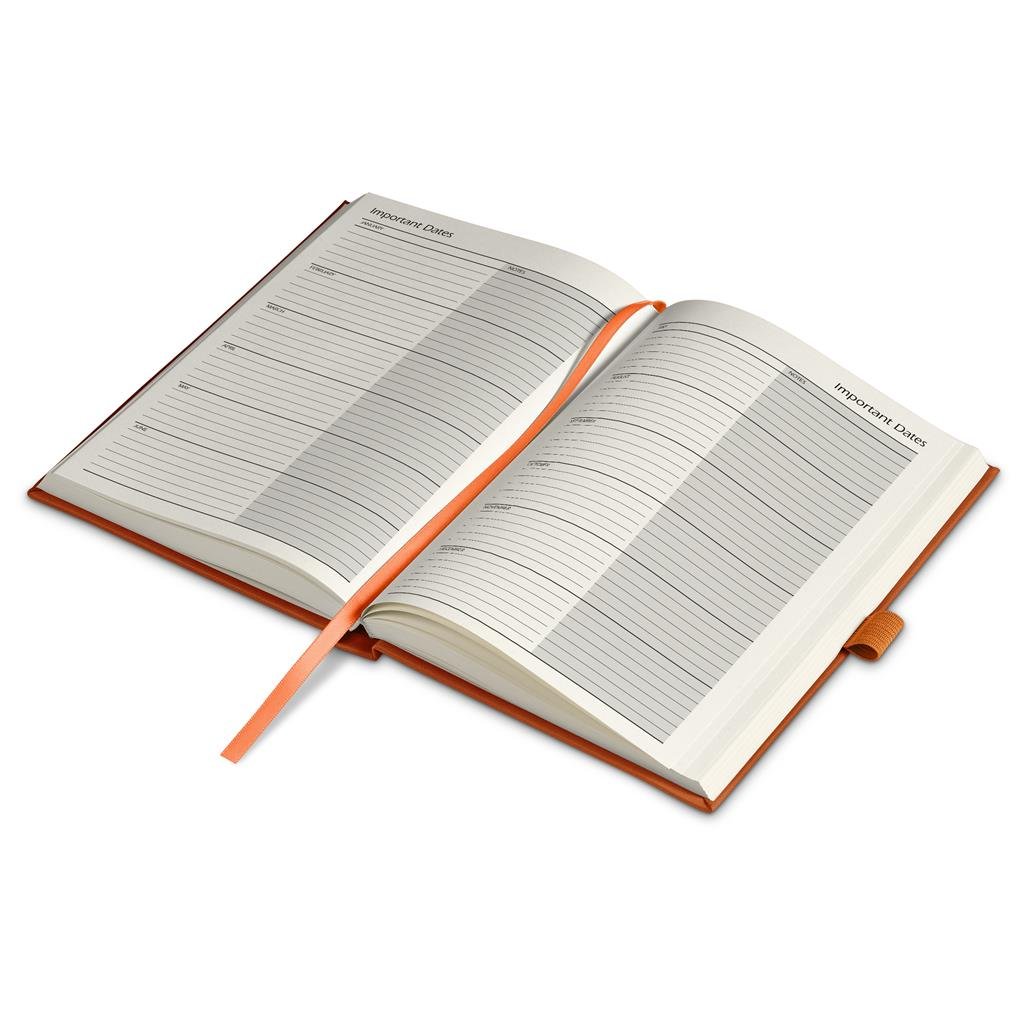 Burnt-Orange Advantage A5 2026 Diary