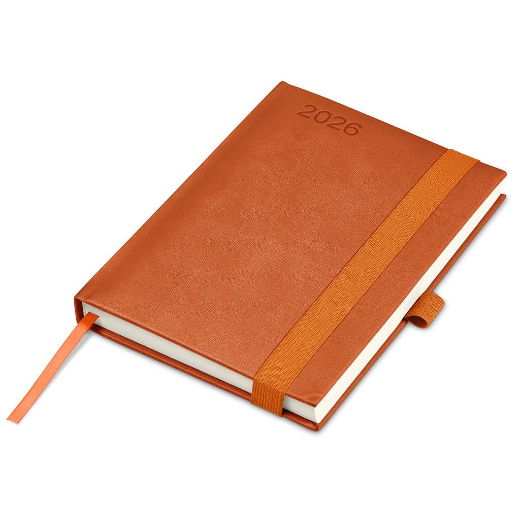 Burnt-Orange Advantage A5 2026 Diary