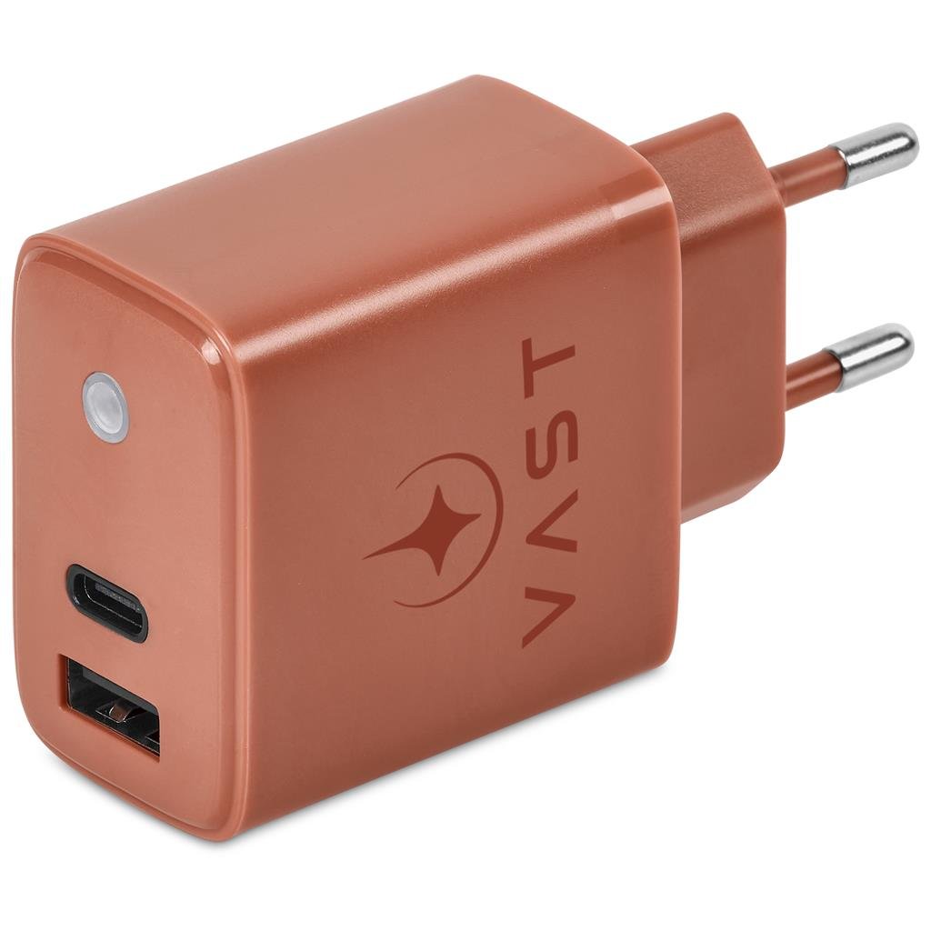 Burnt-Orange Berkshire Fast Wall Charger