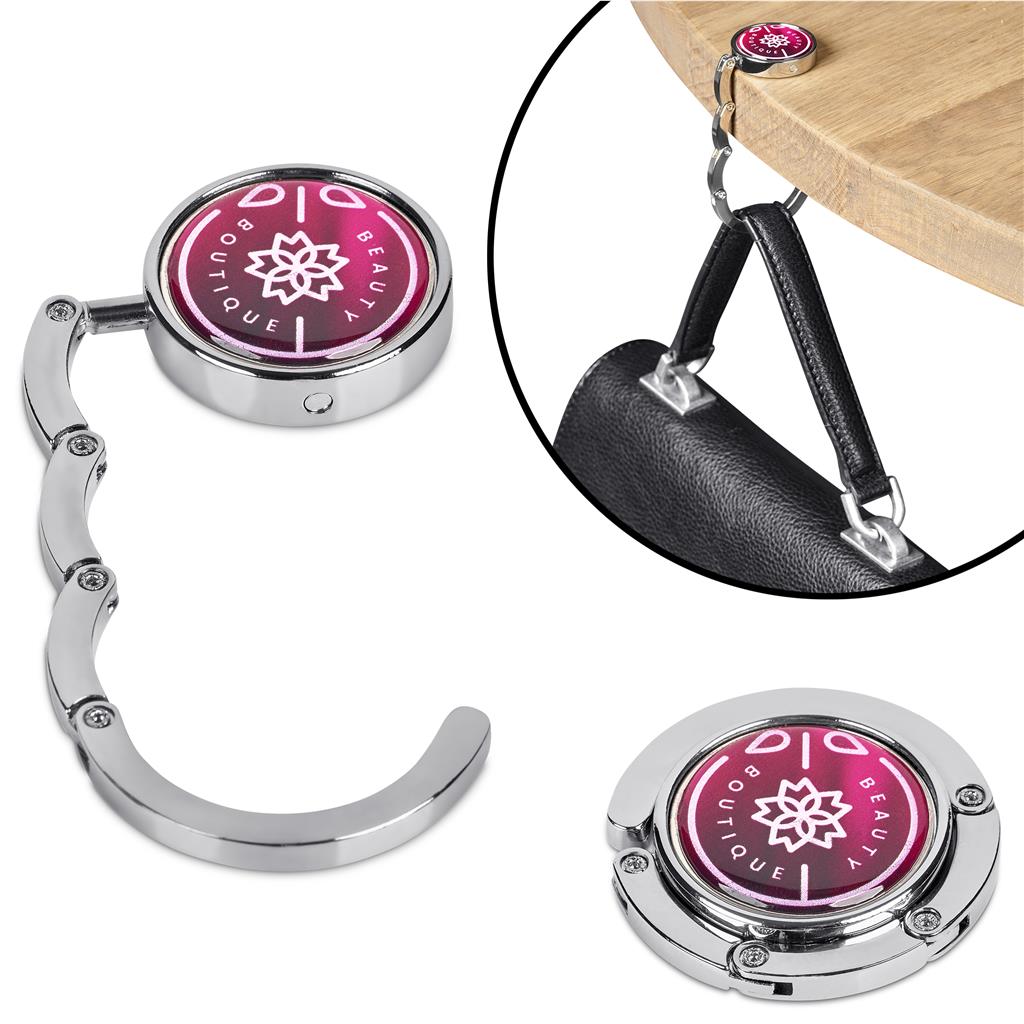 Burnt-Orange Cameo Handbag Holder