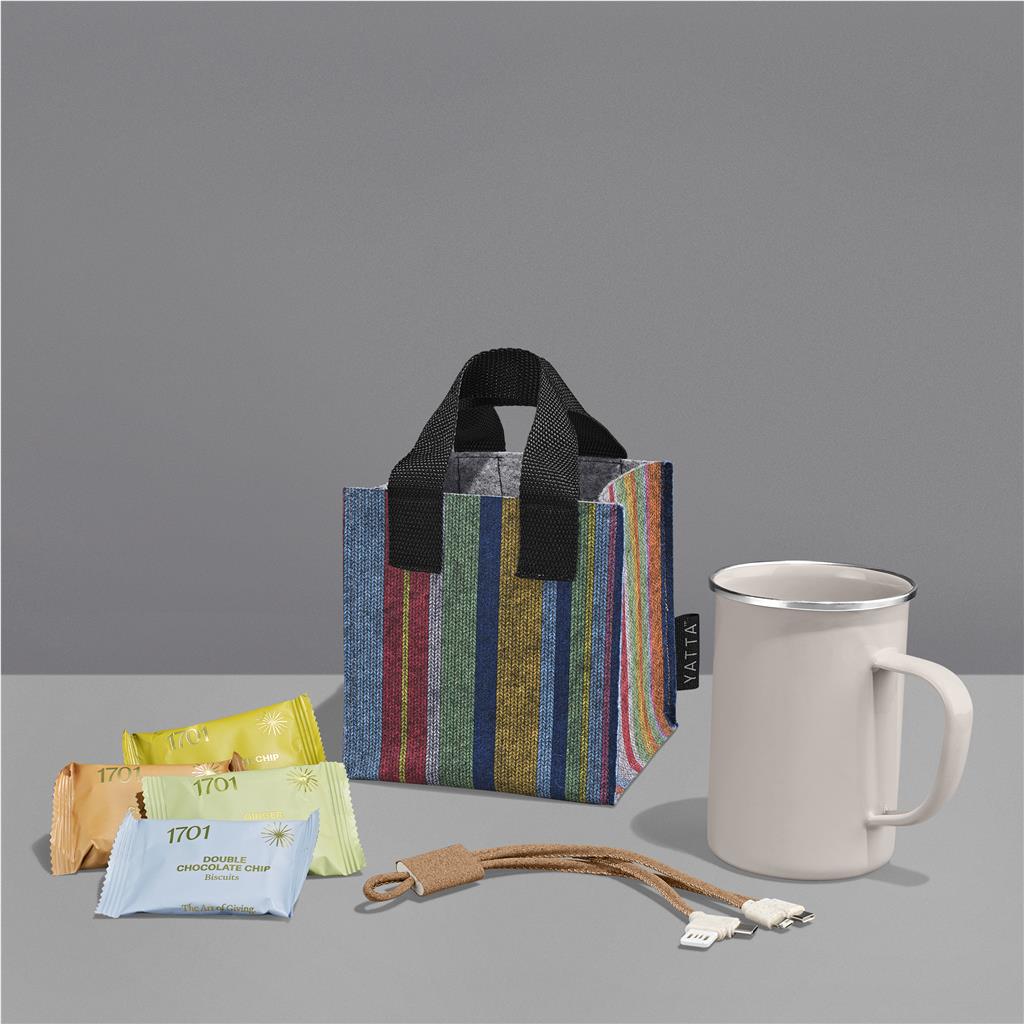 Burnt-Orange Compact Comfort Hamper