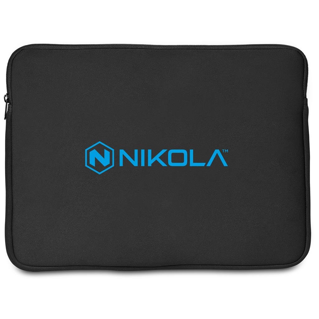 Burnt Orange Cyber Neoprene Laptop Sleeve