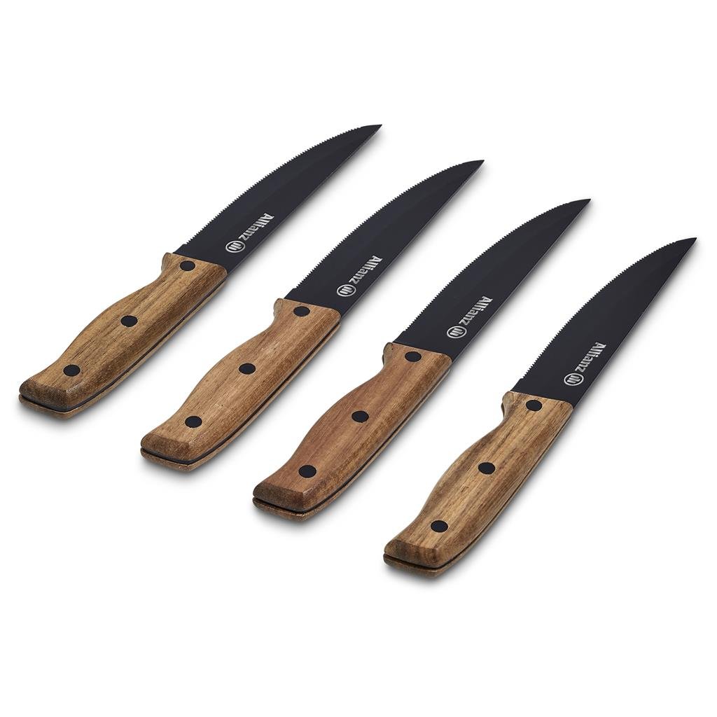 Burnt-Orange Ermelo Steak Knife Set
