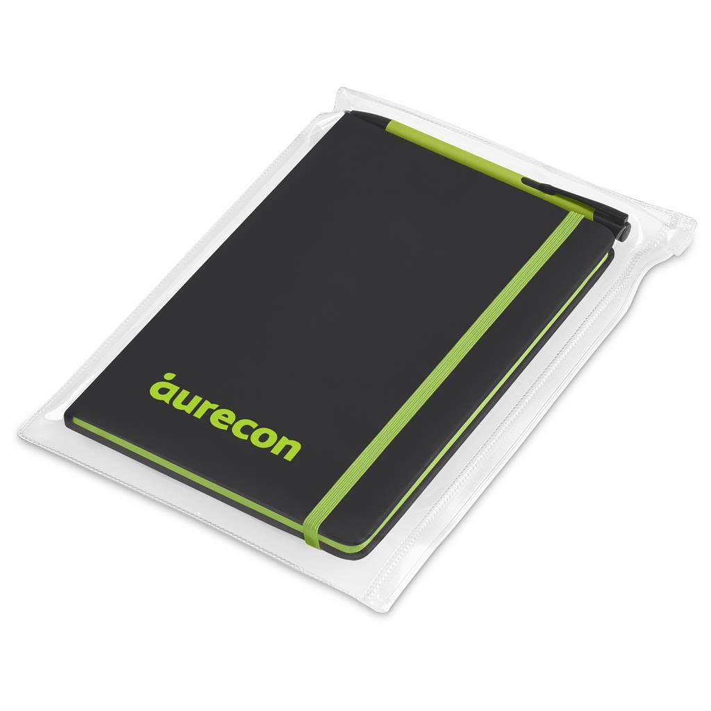 Burnt-Orange Harrison Notebook & Pen Set