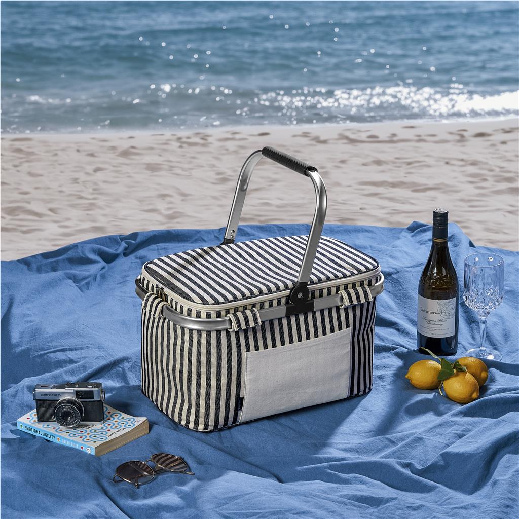 Burnt-Orange Honeygrove Basket 30-Litre Cooler