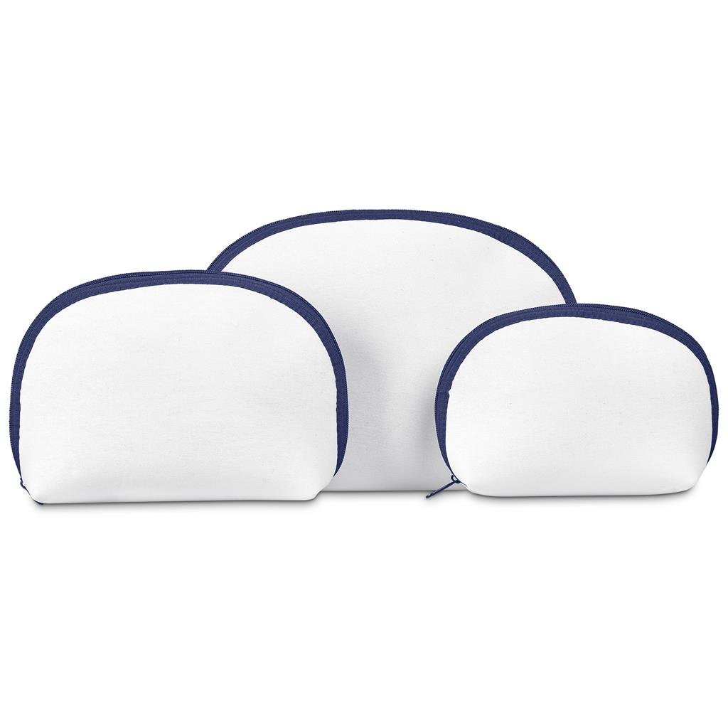 Burnt Orange Isabella Neoprene Mini Cosmetic Bag