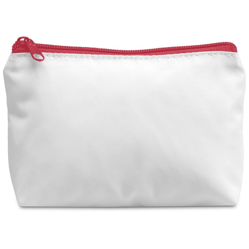 Burnt Orange Kosi Mini Toiletry Bag - Red