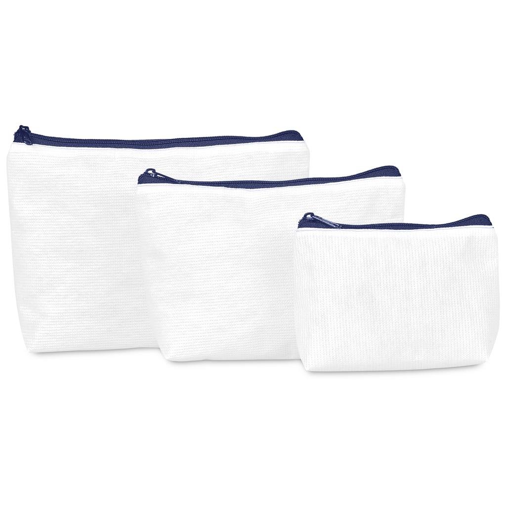 Burnt Orange Leanne Recycled PET Stitch-Bond Maxi Toiletry Bag