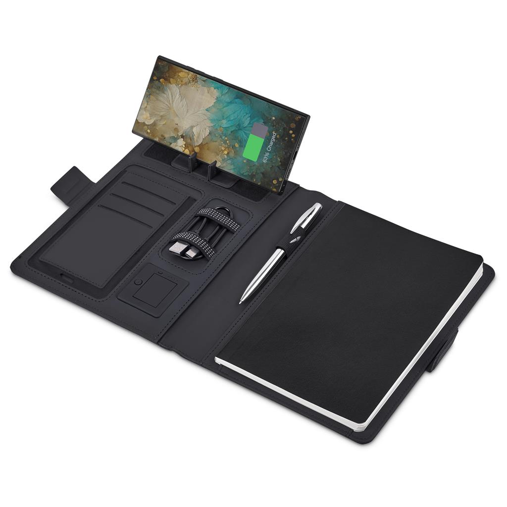 Burnt-Orange Moscow Wireless Charging Portfolio