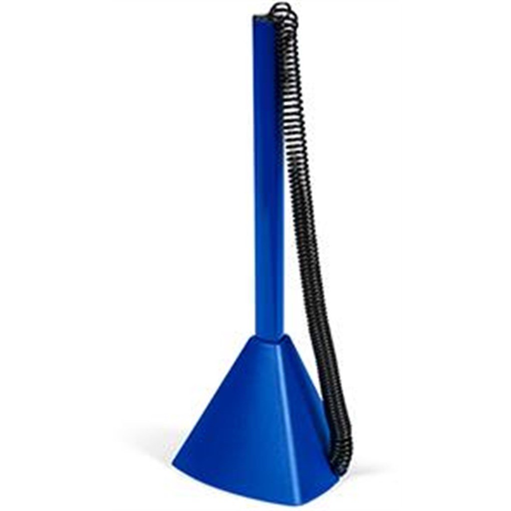 Burnt Orange Prism Desk Ball Pen - Blue