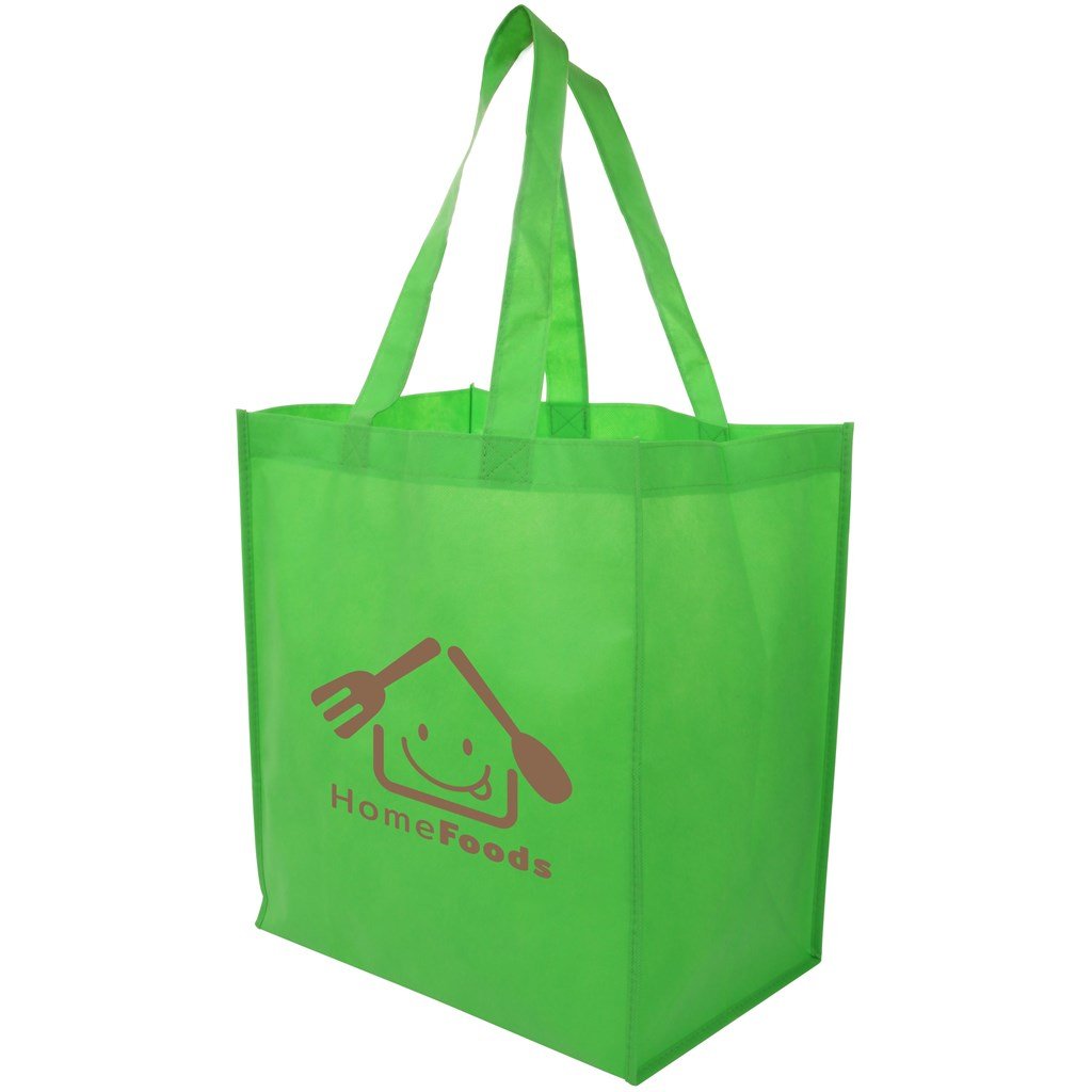 Burnt Orange Shuttle Non-Woven Shopper