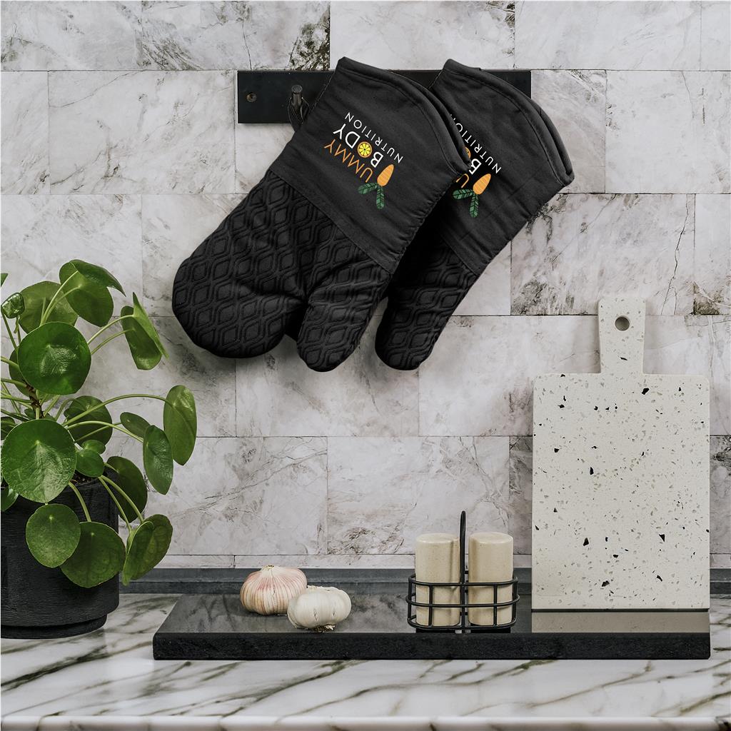 Burnt Orange Tanoreen Oven Glove Pair