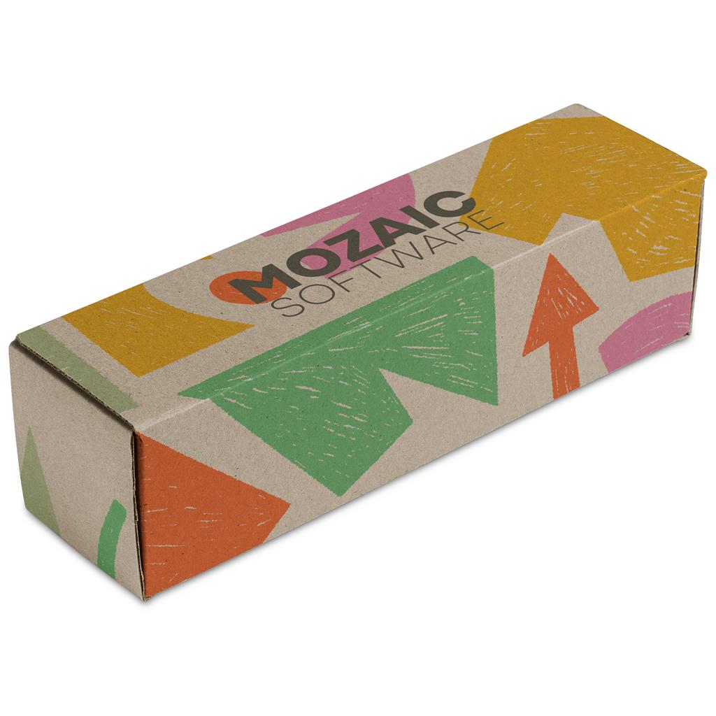 Burnt-Orange Tugela Bottle in Bianca Custom Gift Box