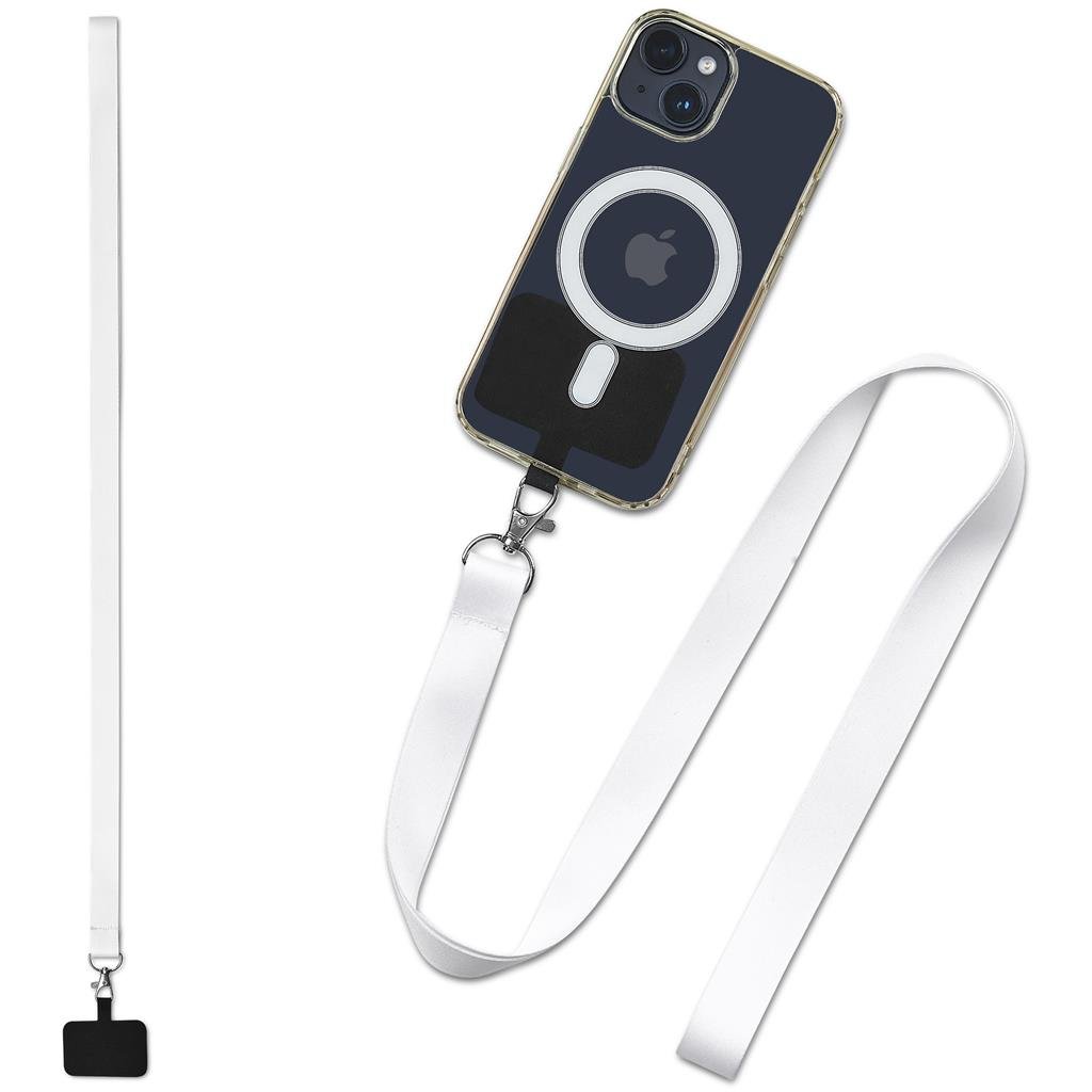 Burnt-Orange Turaco Crossbody Phone Strap