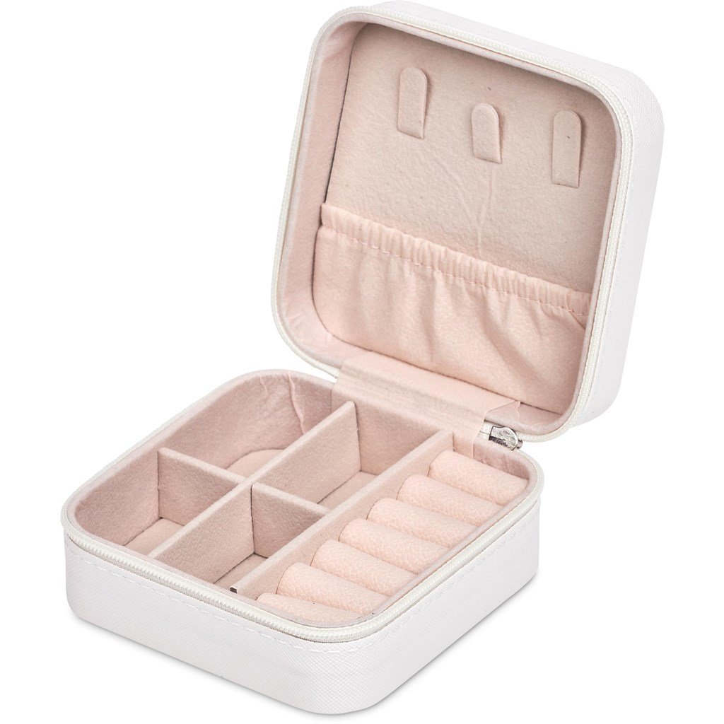 Eva & Elm Crystal Travel Jewellery Box