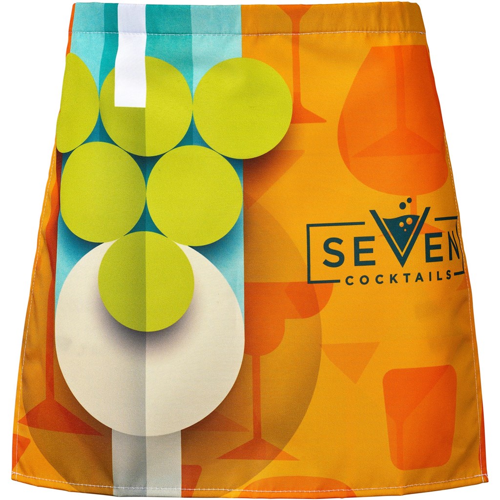 Burnt Orange Classic Half Apron