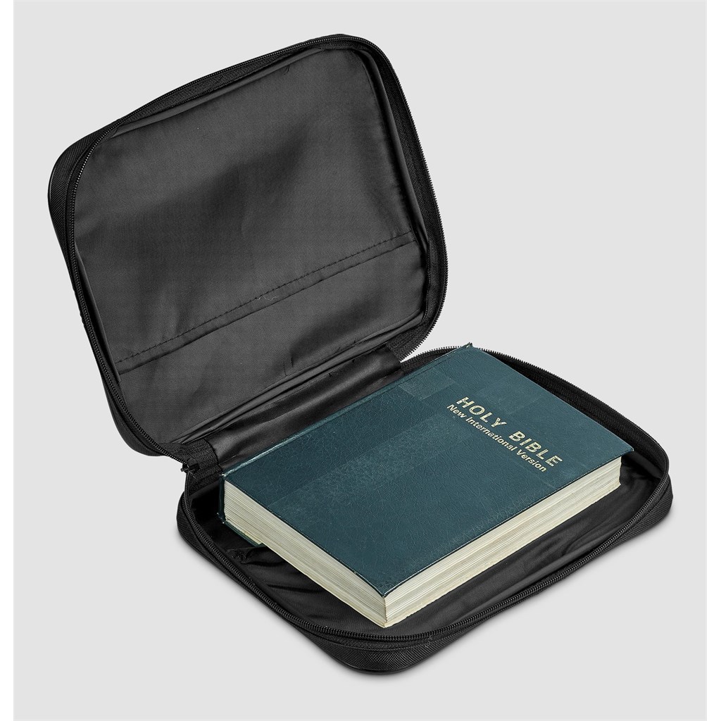 Burnt Orange Faith Bible Book Bag With Carry Handle