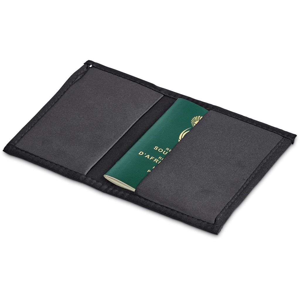 Burnt Orange Zambezi Neoprene Passport Cover