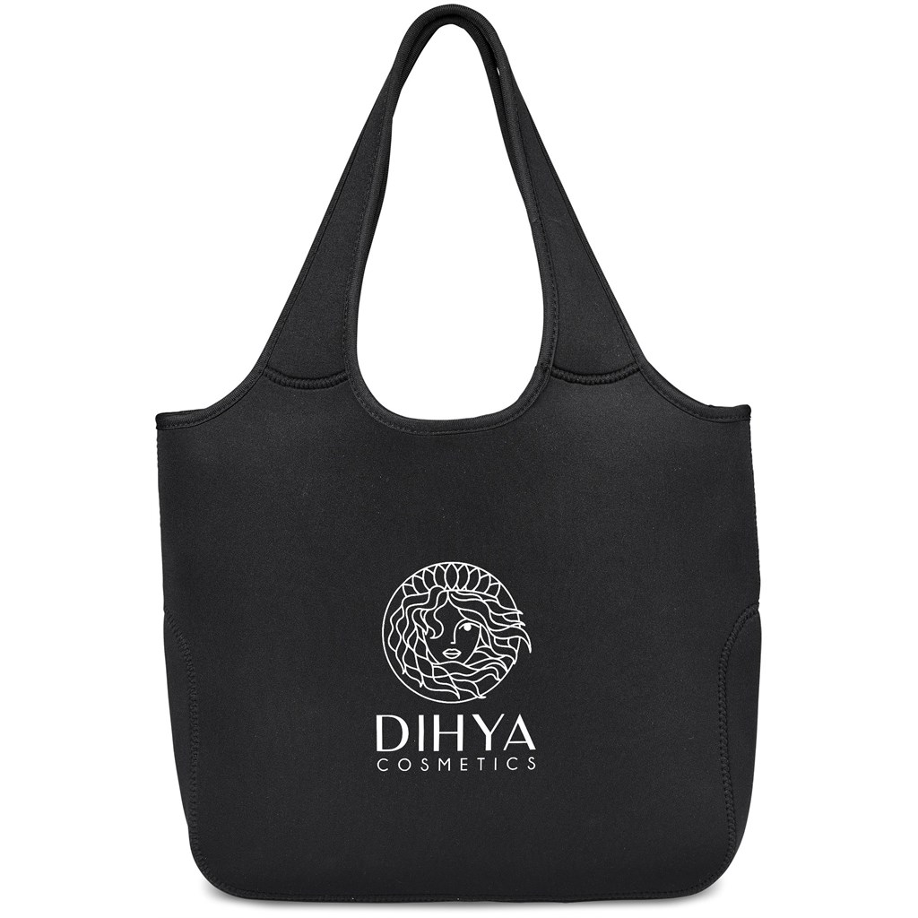 Burnt Orange Floria Neoprene Laptop Bag