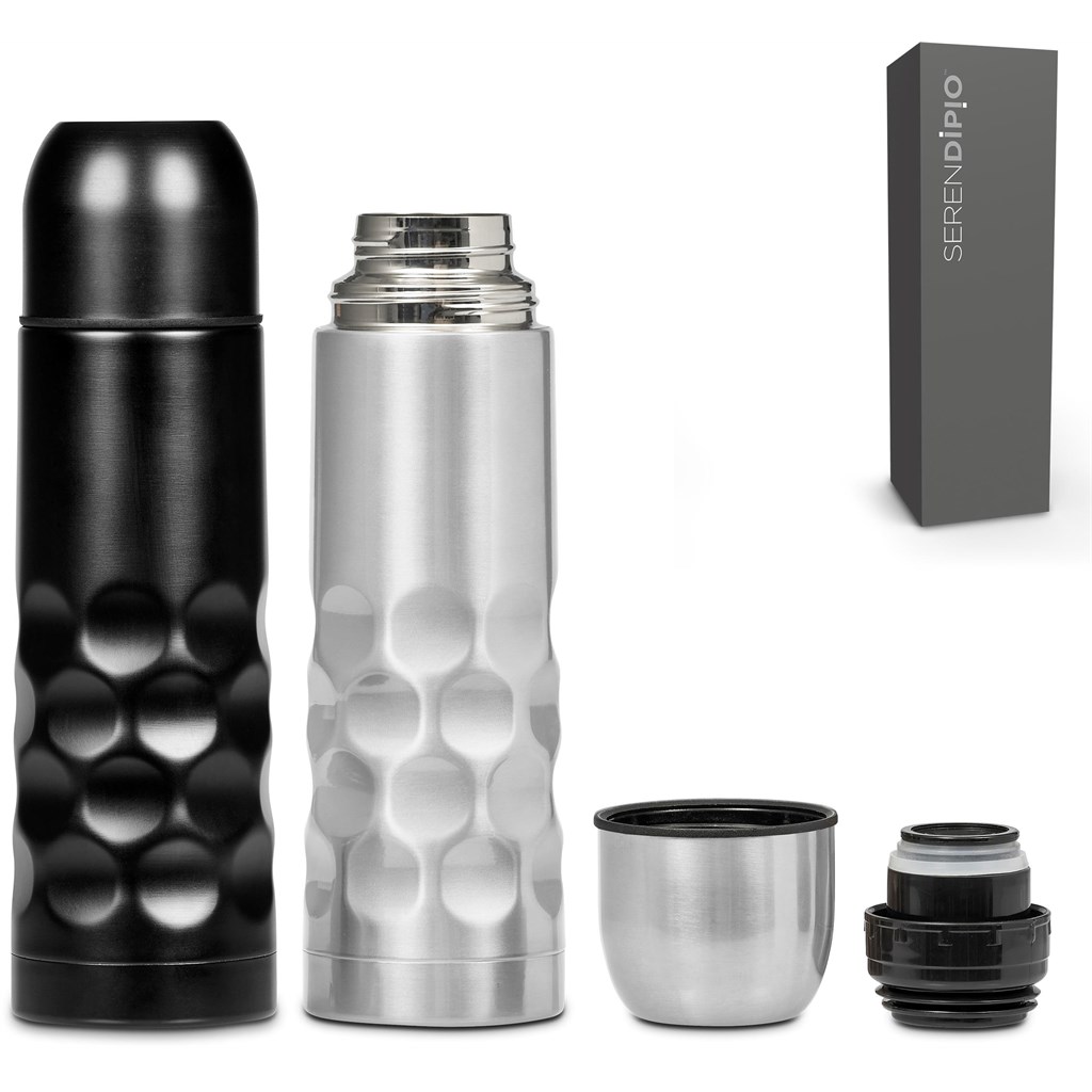 Burnt Orange Meteor Stainless Steel Vacuum Flask - 500ml