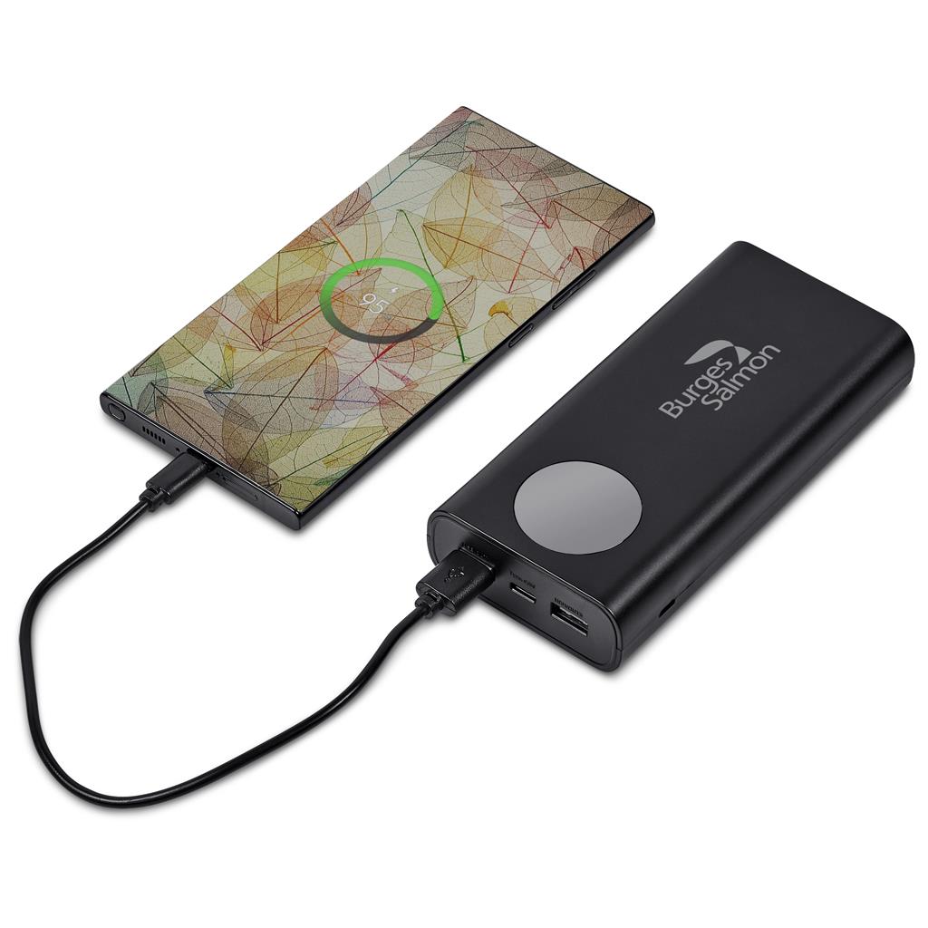 Burnt Orange Busan Fast Charge 20W Power Bank - 20,000mAh